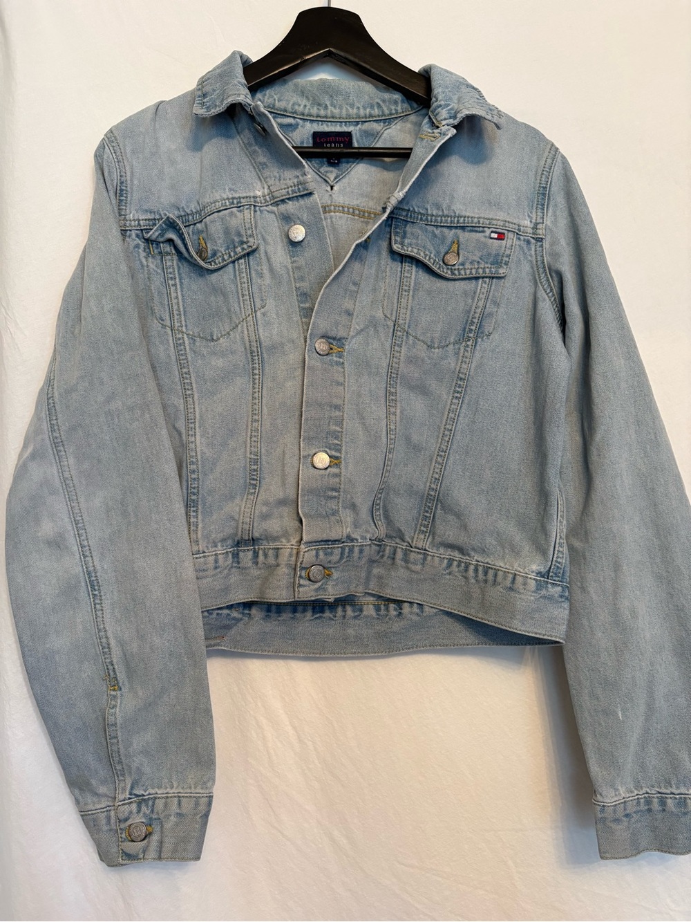 Tommy Hilfiger Pale Blue Denim Trucker Jacket